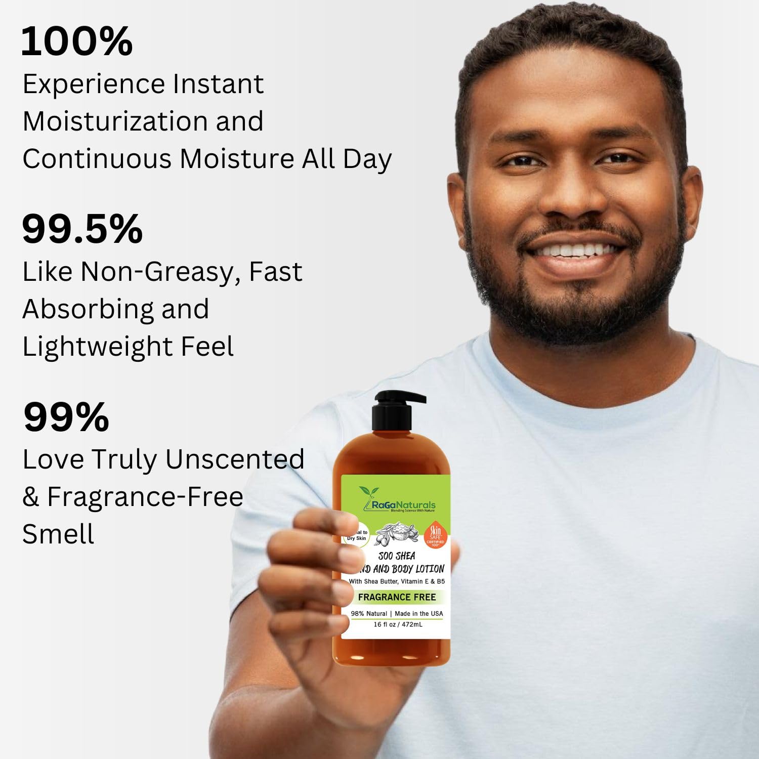 RaGaNaturals hidratacion-piel-seca-sensacion-suave con textura ligera.