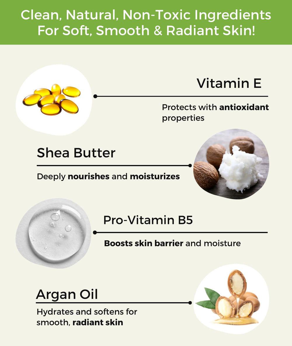 RaGaNaturals ingredientes clave: manteca de karité y aceites nutritivos.