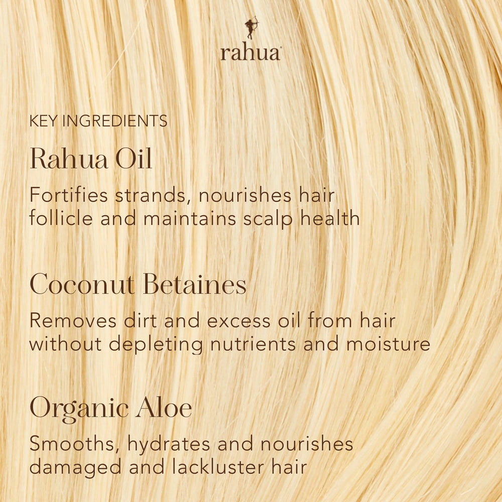 Rahua Classic, aloé véra bio, hydratation réconfortante.