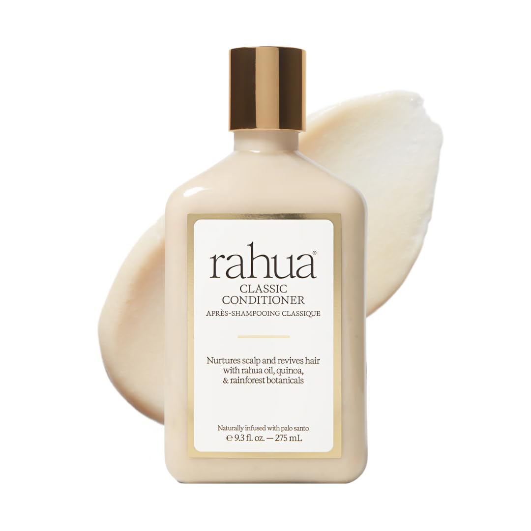 Rahua Classic Après-Shampooing, bouteille élégante, hydratation légère et démêlage facile.