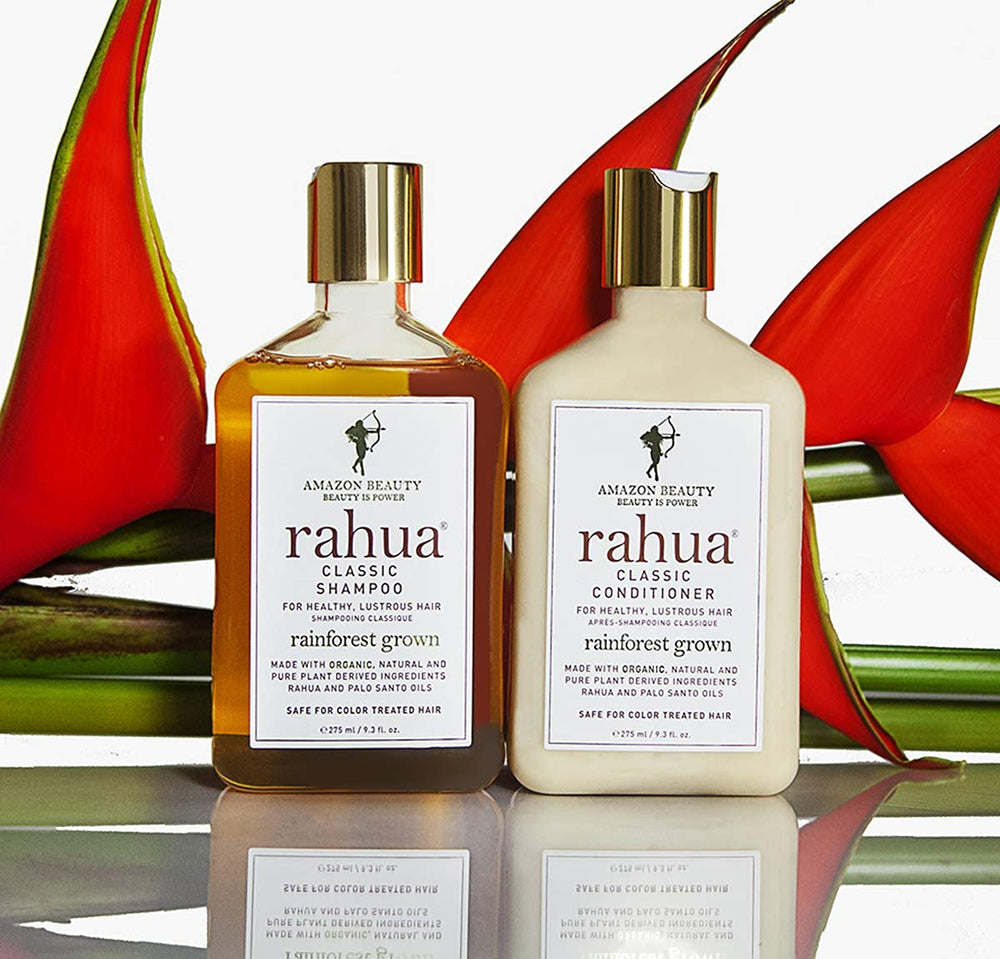 Rahua Classic, brillance naturelle et cuir chevelu équilibré.