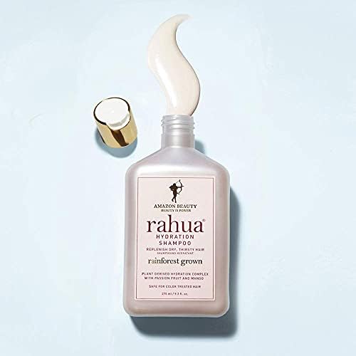 Rahua Shampoing Hydratant : scène douche mettant en avant l'utilisation quotidienne.