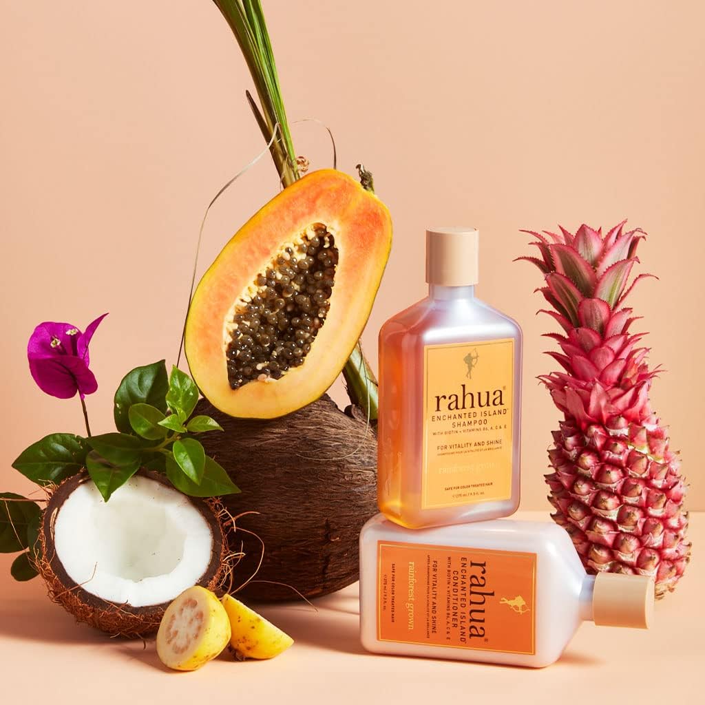 Aceites Rahua y guayusa nutren y fortalecen el cabello.