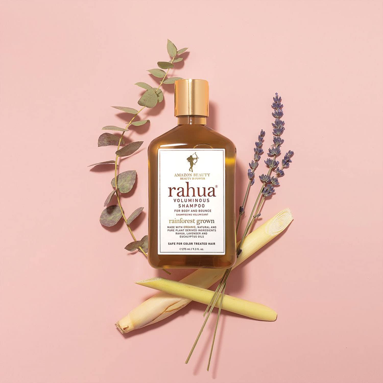 Rahua Shampoing Volume : emballage écoresponsable et végan.