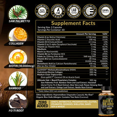 Rainbow Nutrients biotine 10000mcg – soutien potentiel de vitalité capillaire
