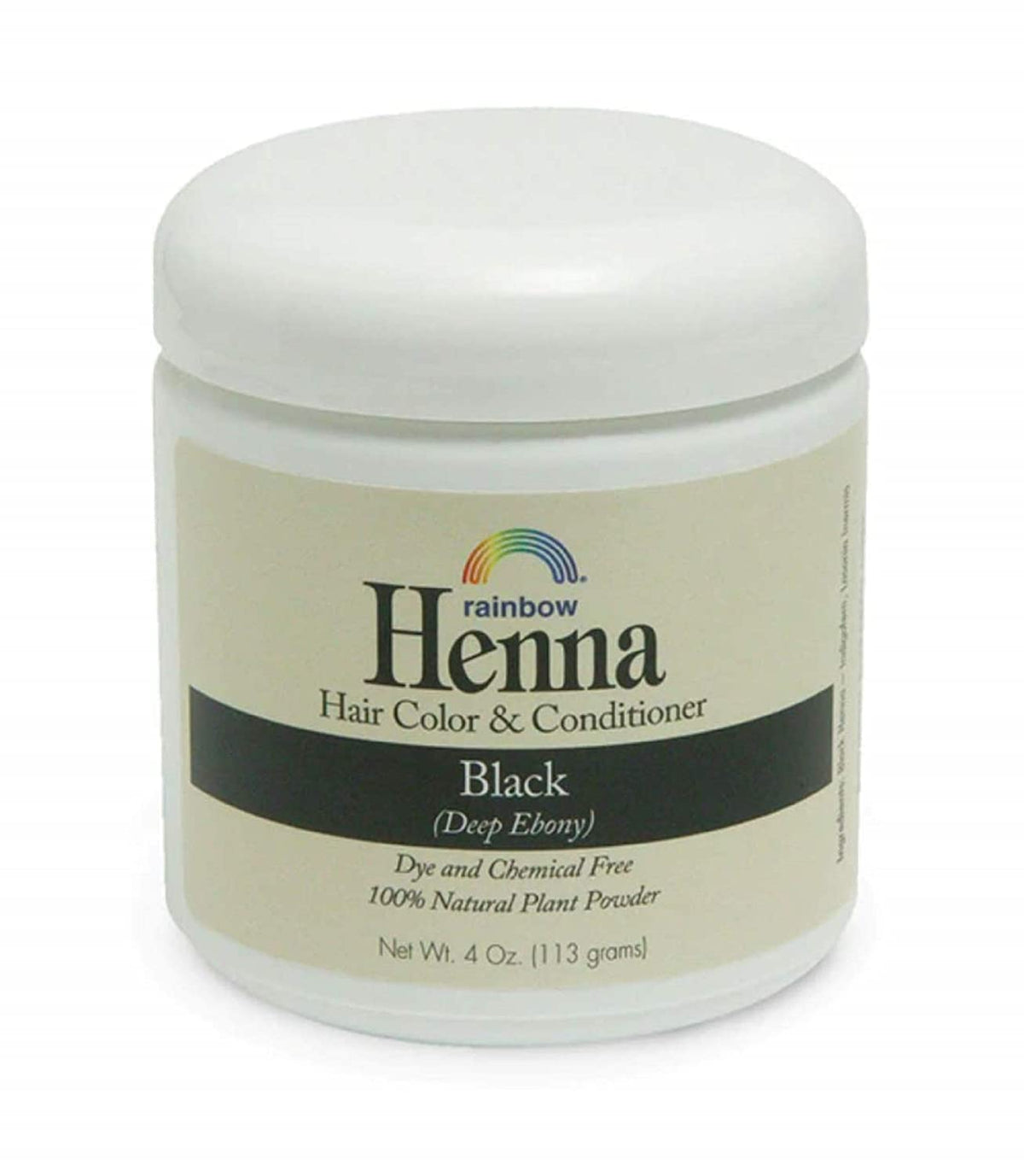 Rainbow Research Henna envase de 4 onzas listo para usar en casa