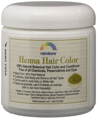 Rainbow Research Henna Persa Marrón Oscuro 4 oz, dos paquetes, aplicación fácil