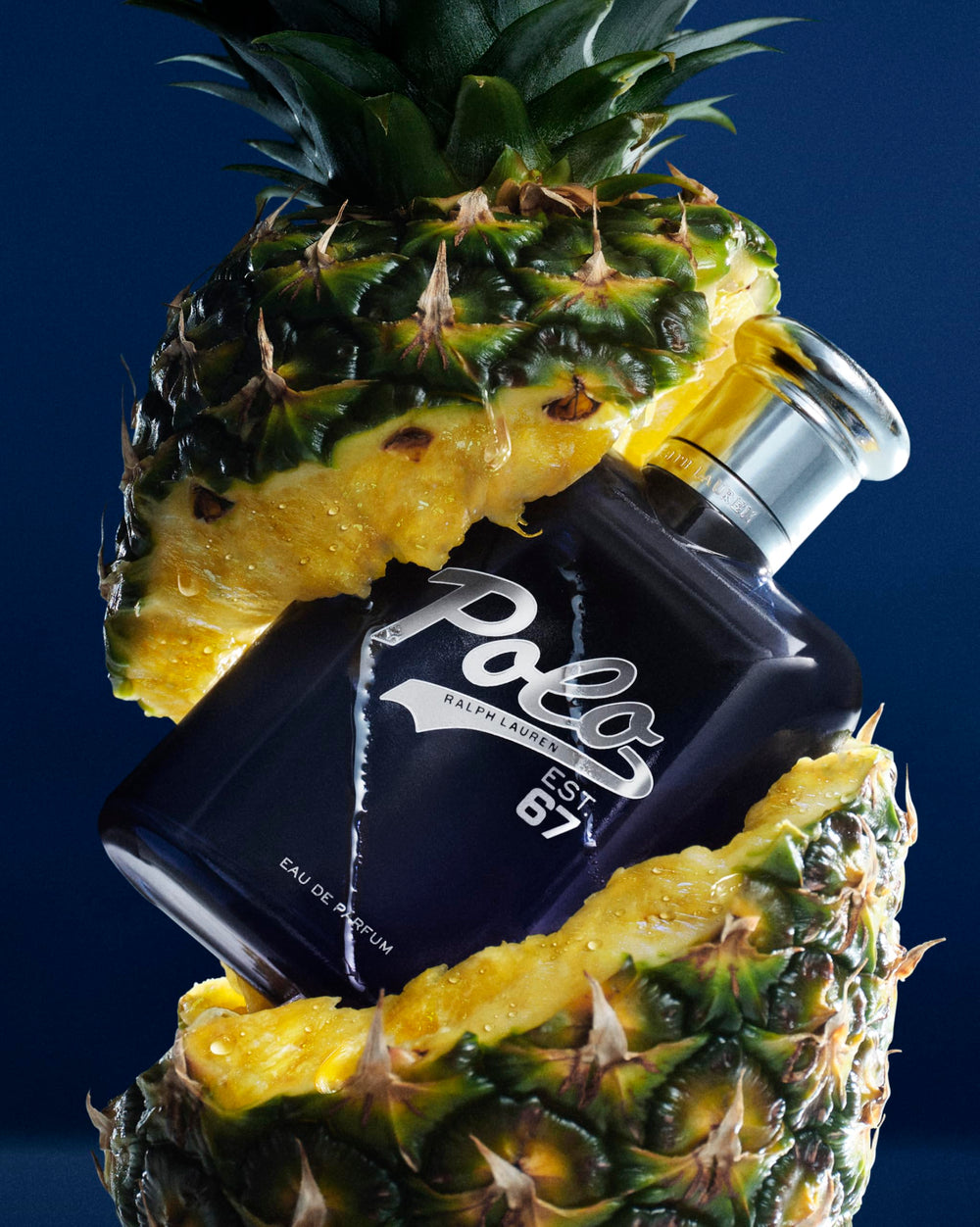 Polo 67 nota piña, toque afrutado que equilibra la madera.