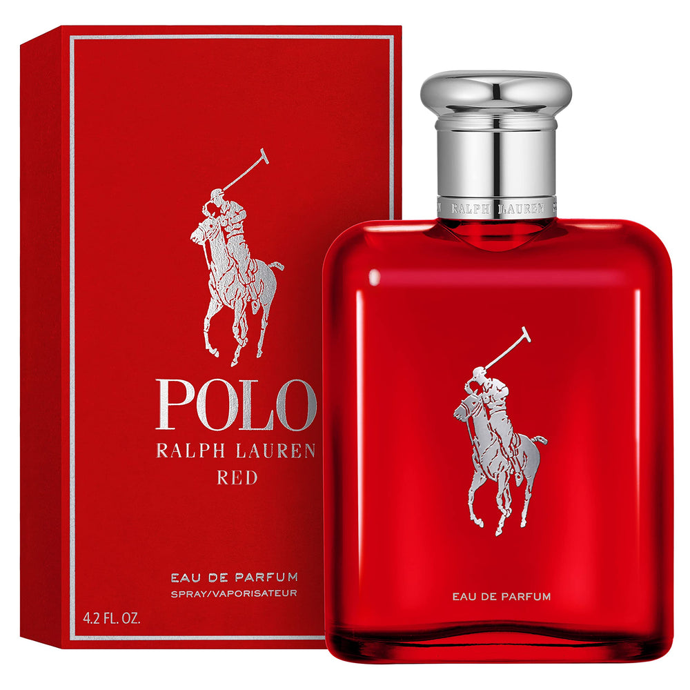 Ralph Lauren Fragrances Polo Red caja regalo, experiencia de desembalaje sofisticada