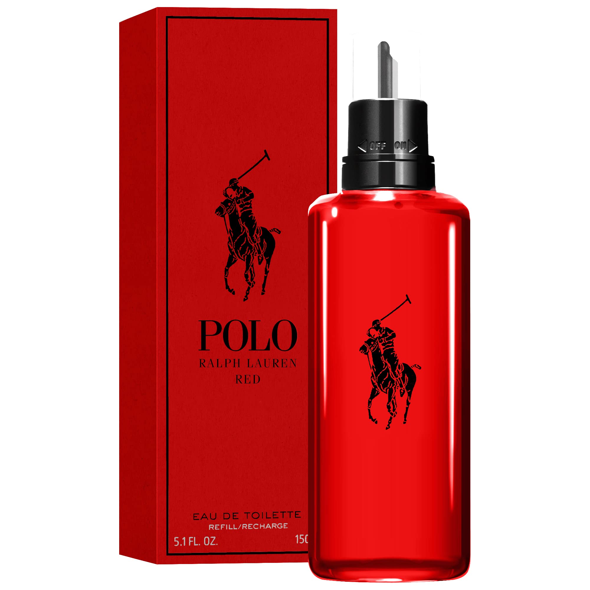 Polo Red Recarga: sistema de recambio rápido para mantener el perfume.