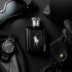 Ralph Lauren Polo Black: desodorante incluido para frescura durante el día.