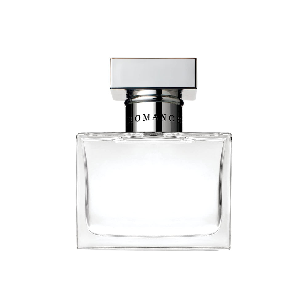 Ralph Lauren Romance, botella frontal, fragancia sofisticada para ocasiones especiales.