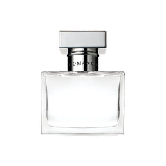 Ralph Lauren Romance, botella frontal, fragancia sofisticada para ocasiones especiales.