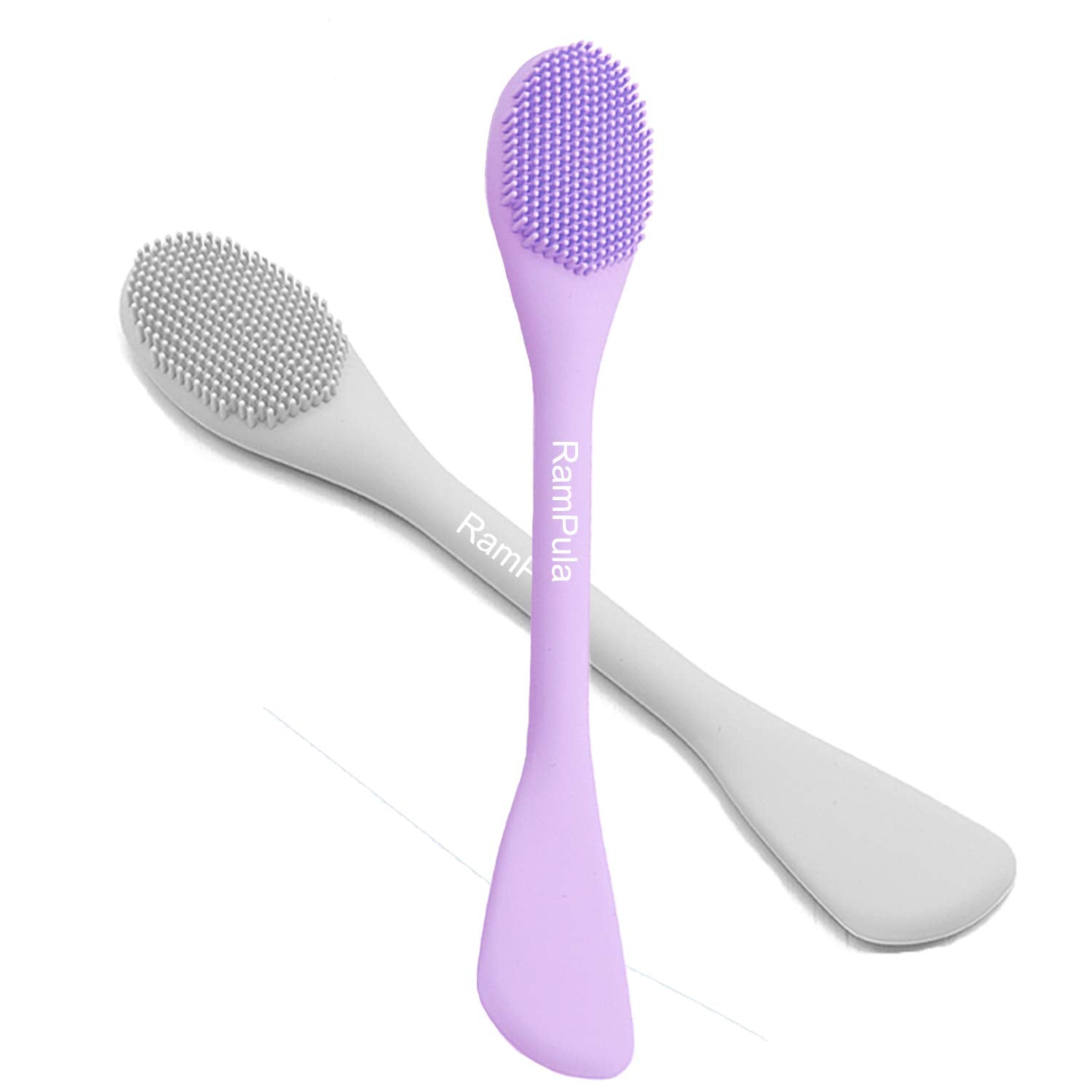 RamPula aplicador de mascarilla silicona doble cabeza para aplicación suave