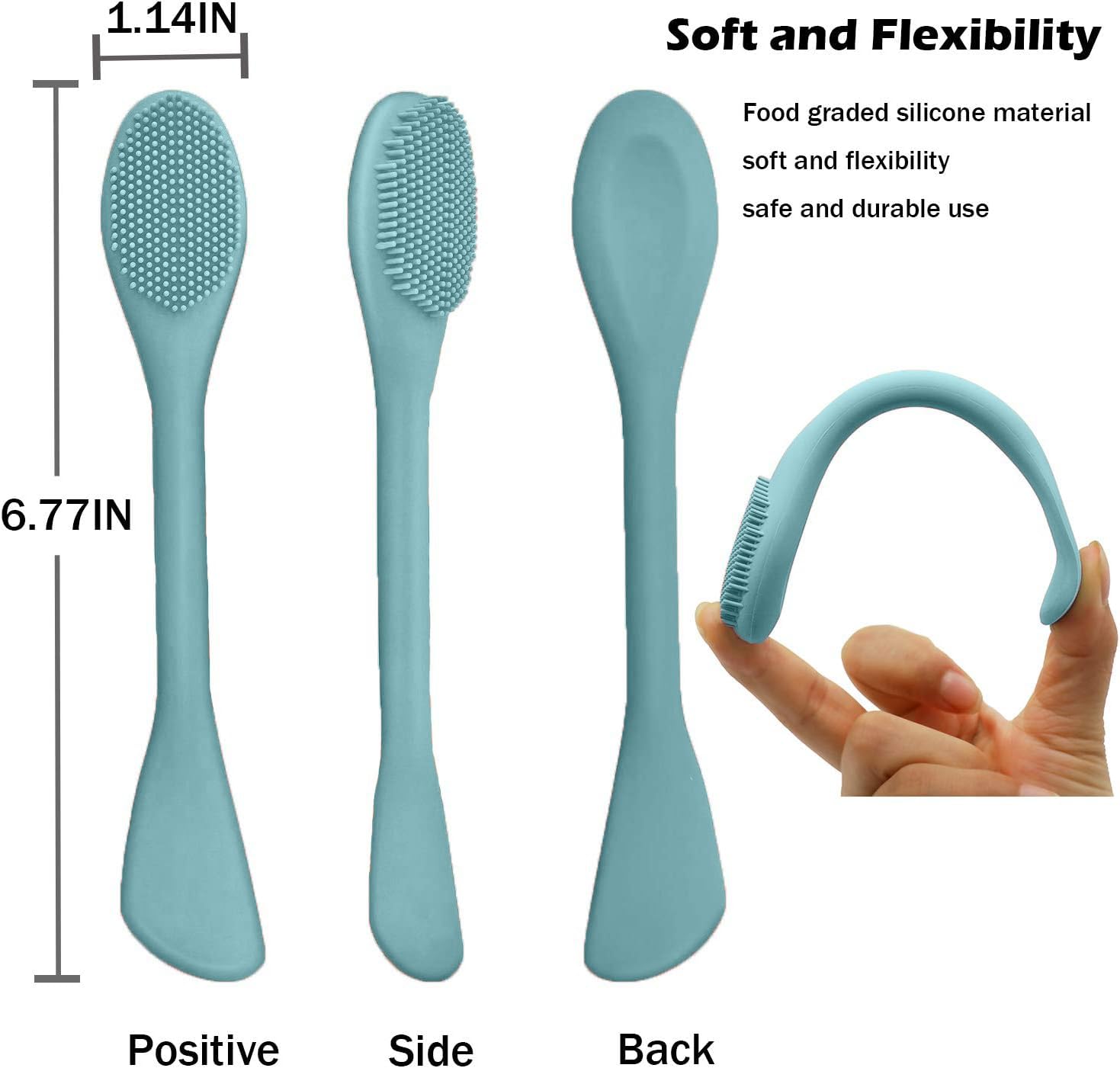 RamPula diseño práctico de dos extremos para rutina de belleza diaria.