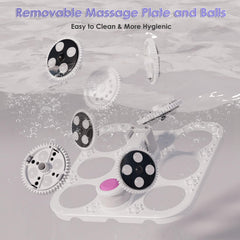 Ranjova spa para pies con panel táctil grande para manejo sencillo.