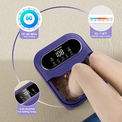 Ranjova spa para pies con control de temperatura preciso.