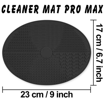 Ranphykx tapete de silicona grande para lavado seguro de brochas.