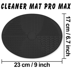 Ranphykx tapete de silicona grande para lavado seguro de brochas.