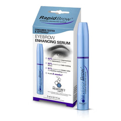 RapideBrow Applicateur Sourcils Pinceau Doux — application contrôlée pour un fini net