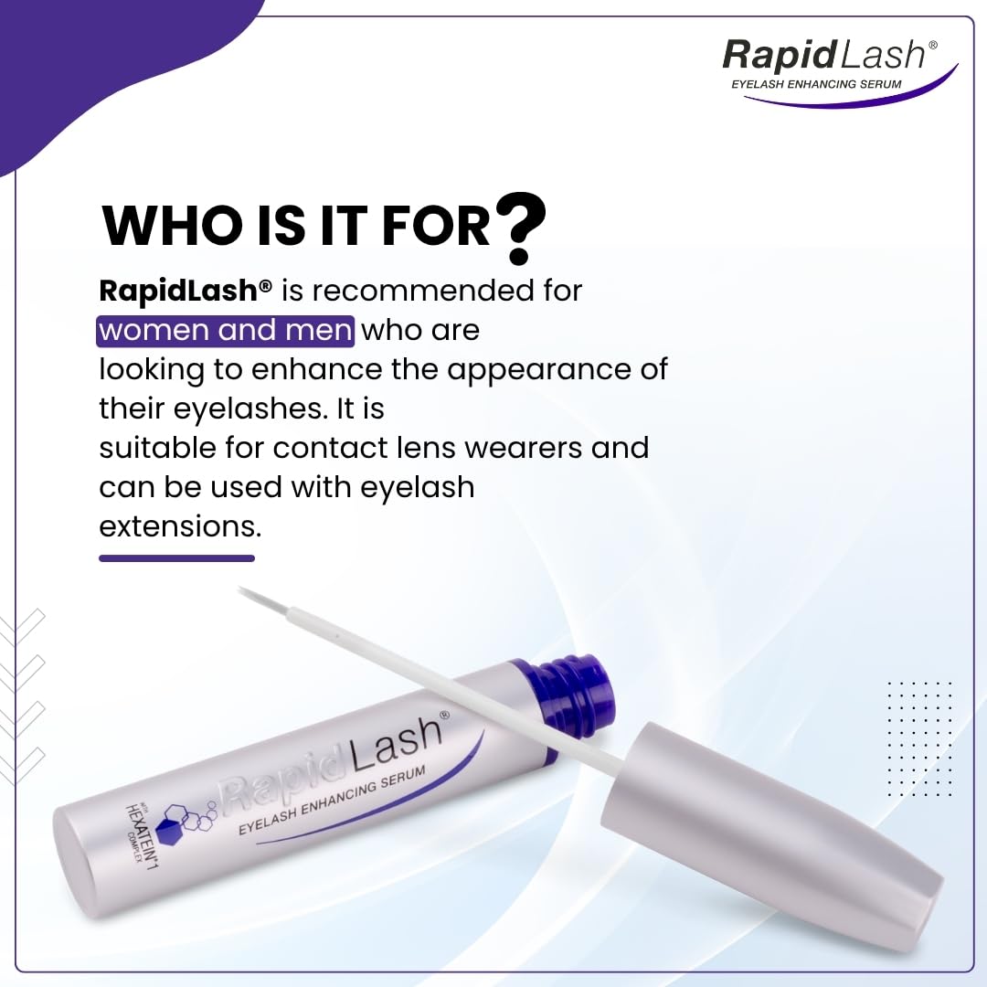 Rapidlash Emballage Sans Parabenes – formule propre et respectueuse.