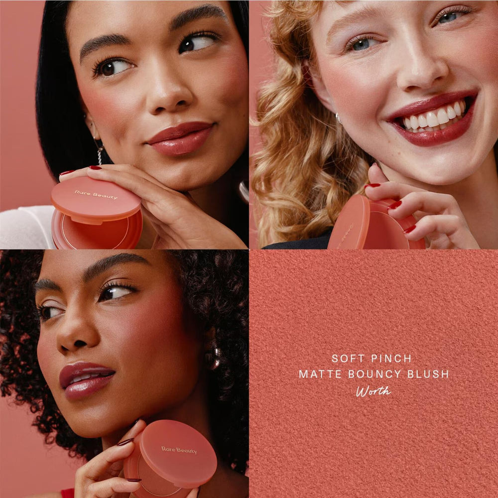 Emballage élégant du coffret Rare Beauty Soft Pinch.