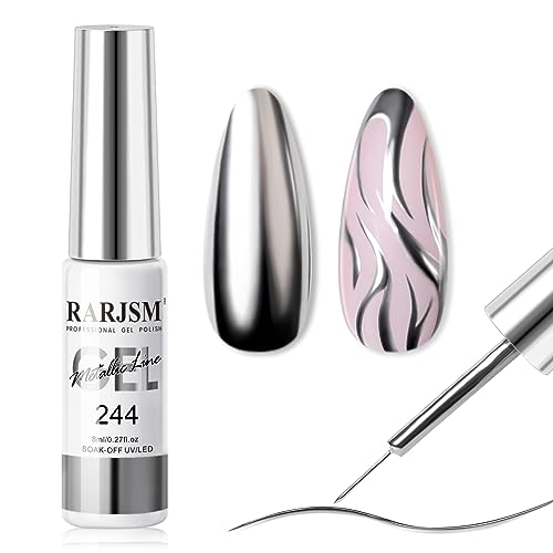 Parte de un conjunto doméstico de manicura con brillo futurista
