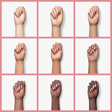 RARJSM gel base nude rosado, acabado natural para un look elegante.