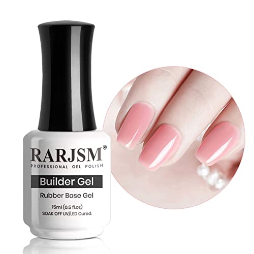 RARJSM base gel removible por inmersión fácil, limpieza rápida al retirar.