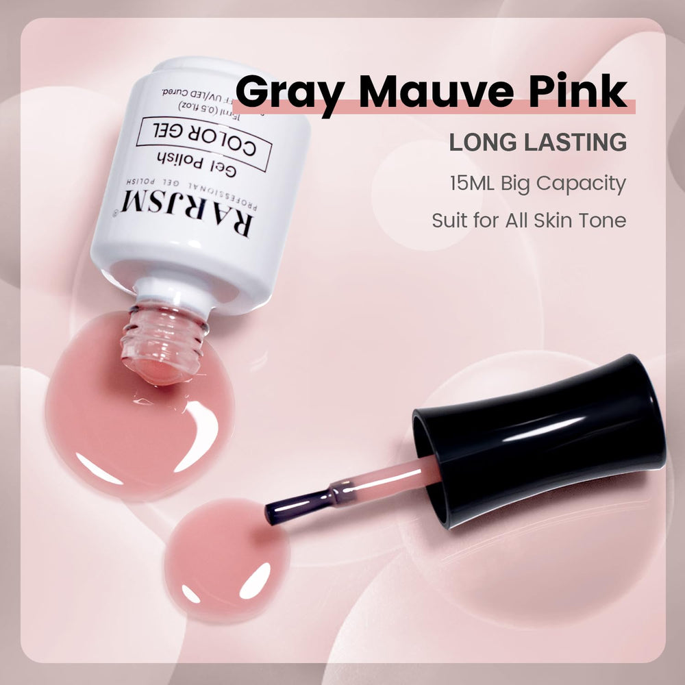 Esmalte gel RARJSM listo para curar bajo lámpara UV o LED