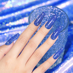 RARJSM esmalte gel diamante para acabado deslumbrante en uñas.
