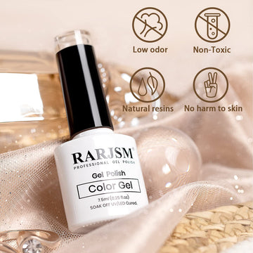 RARJSM gel con glitter añade destellos sutiles para fiestas.