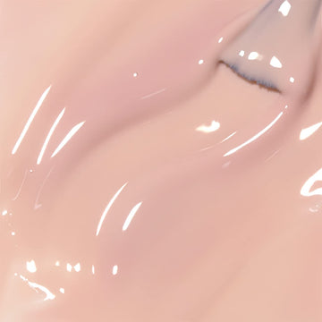 RARJSM esmalte gel rosa lechoso, curado bajo LED o UV.