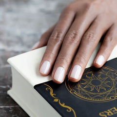 RARJSM francesa suave gel uñas; estilo clásico elegante para verano