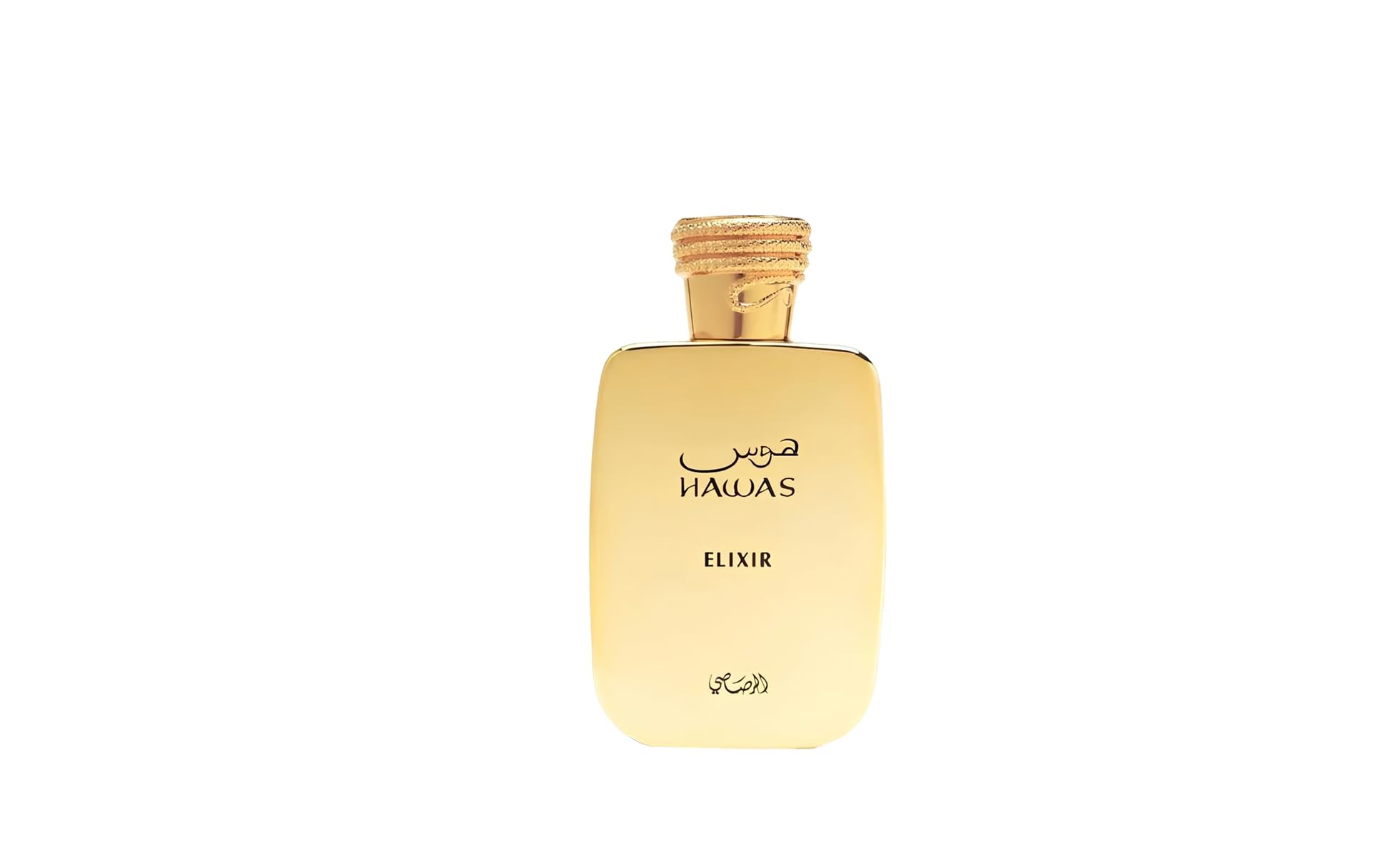 Rasasi Hawas Elixir frasco de 100 ml para hombres, diseño elegante para uso diario