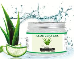 Raslok Aloe Vera Gel, aplicación facial para calmar la piel tras la limpieza.