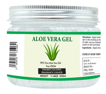 Raslok Gel Aloe Vera, bouteille, hydratation douce pour visage et cheveux.