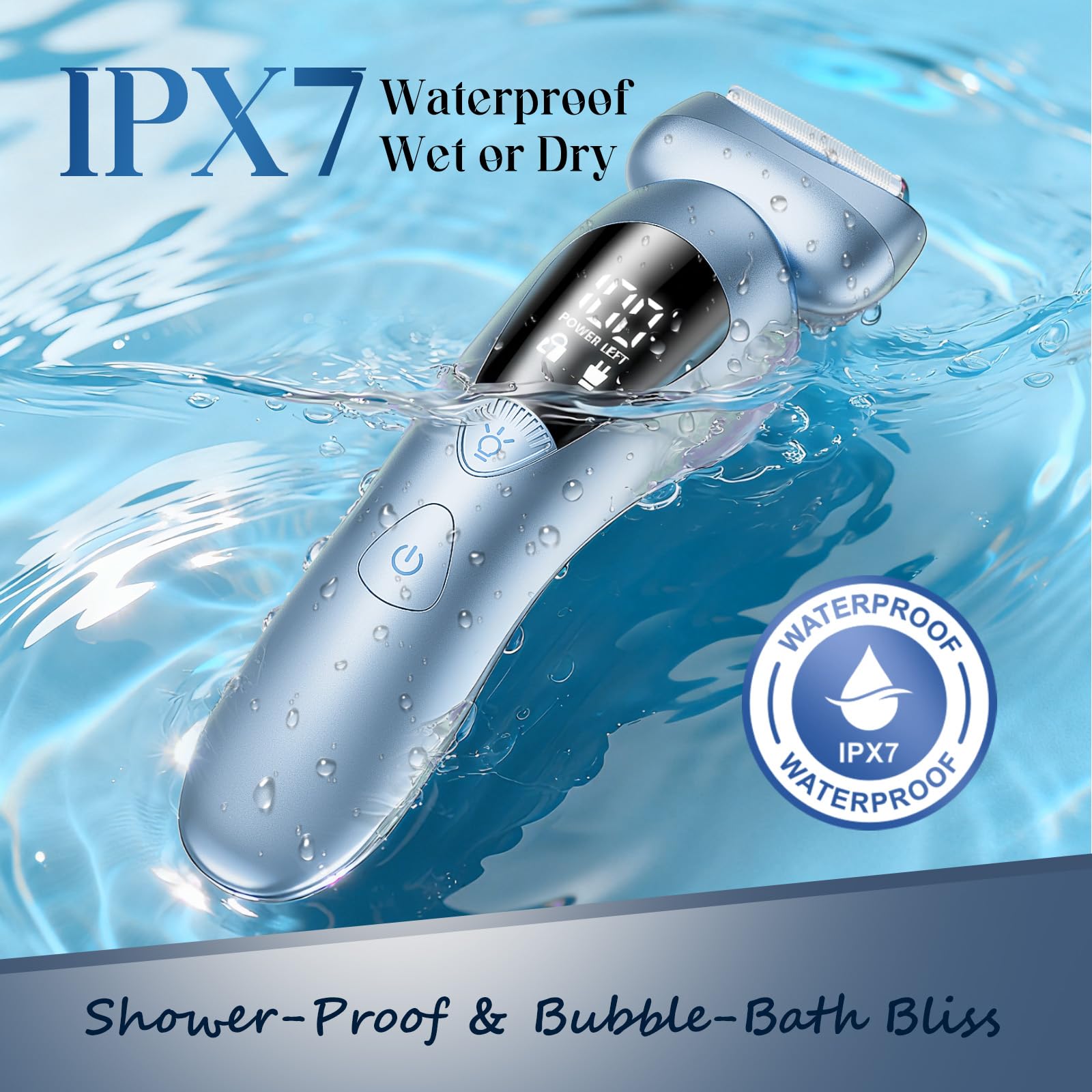 Rategist ipx7-agua-resistente: uso en seco o mojado para mayor comodidad.