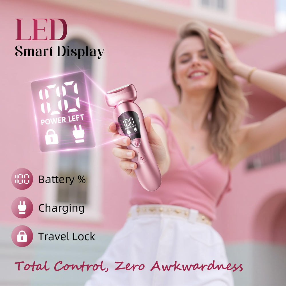 Rategist luz LED integrada revela vello fino