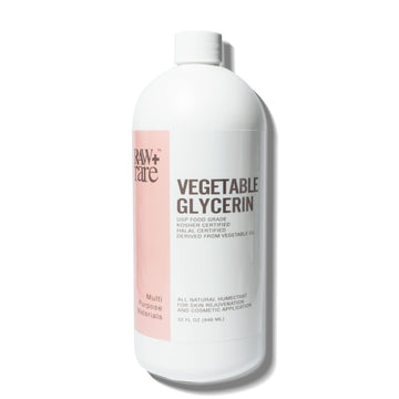 Envase ergonómico de glicerina vegetal Raw Plus Rare para mezclar cosméticos