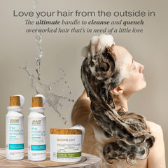 RAW SUGAR acondicionador hidratante, tubo suave para cabello seco y peinado fácil