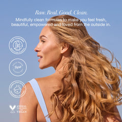 RAW SUGAR cabello con volumen: aspecto ligero y aireado.
