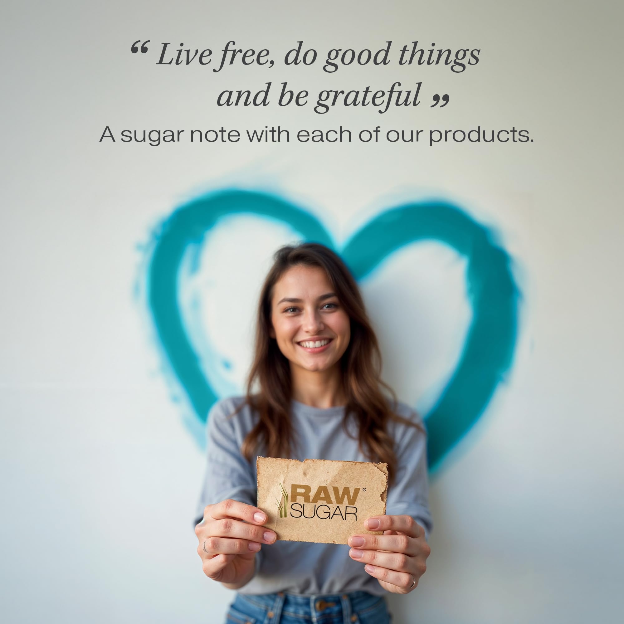 RAW SUGAR envase reciclable, compromiso con cuidado responsable