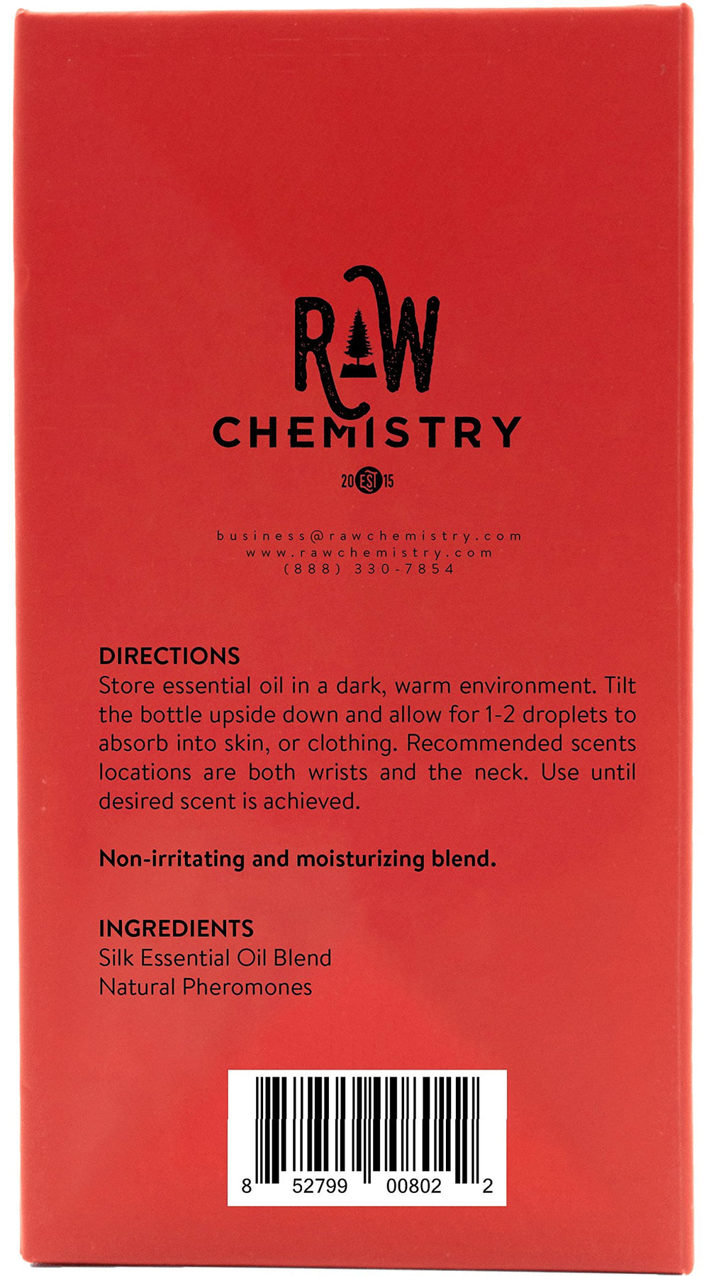 RawChemistry, momento-casual, fragancia versátil para el día a día.