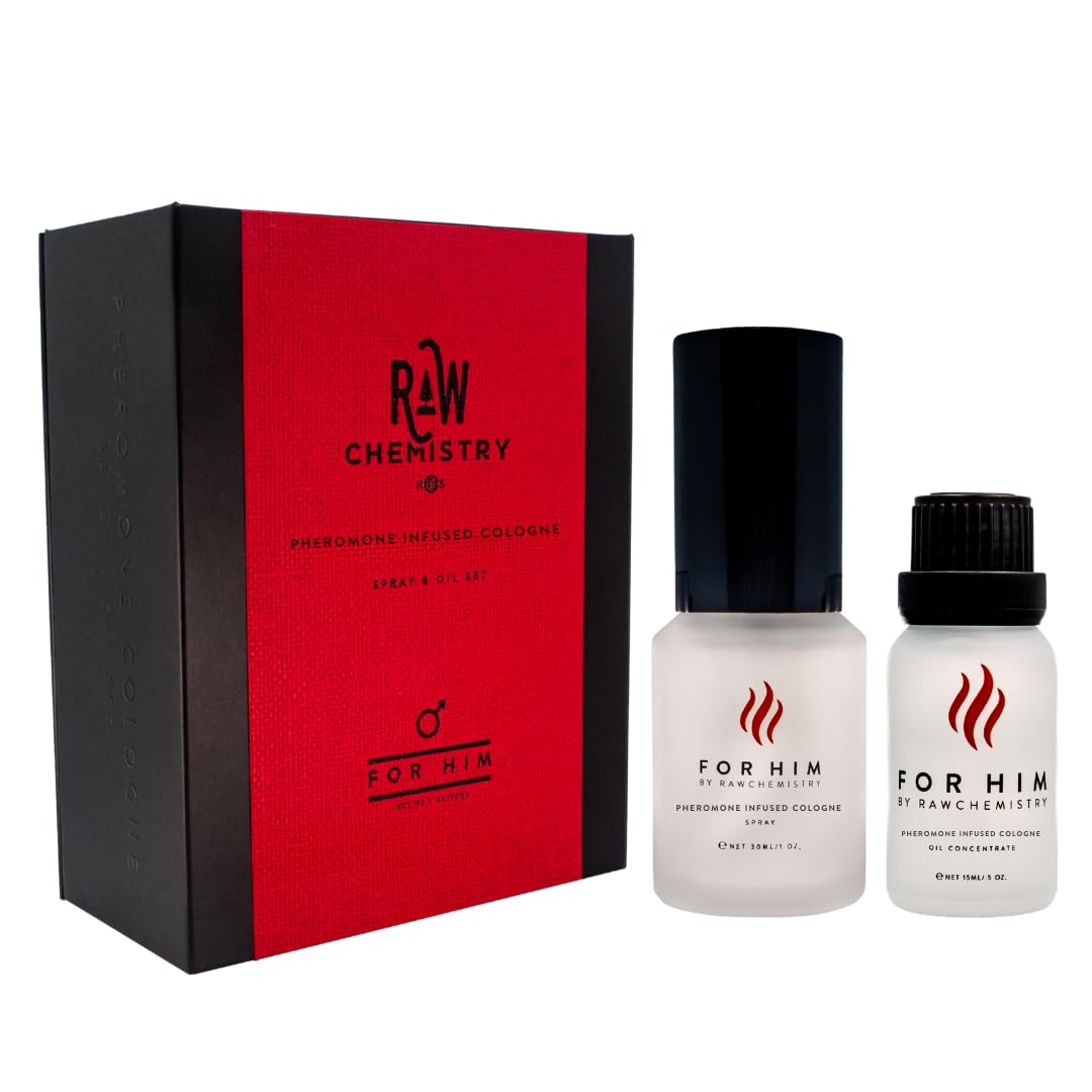 RawChemistry para el hombre: caja regalo elegante para ocasiones especiales