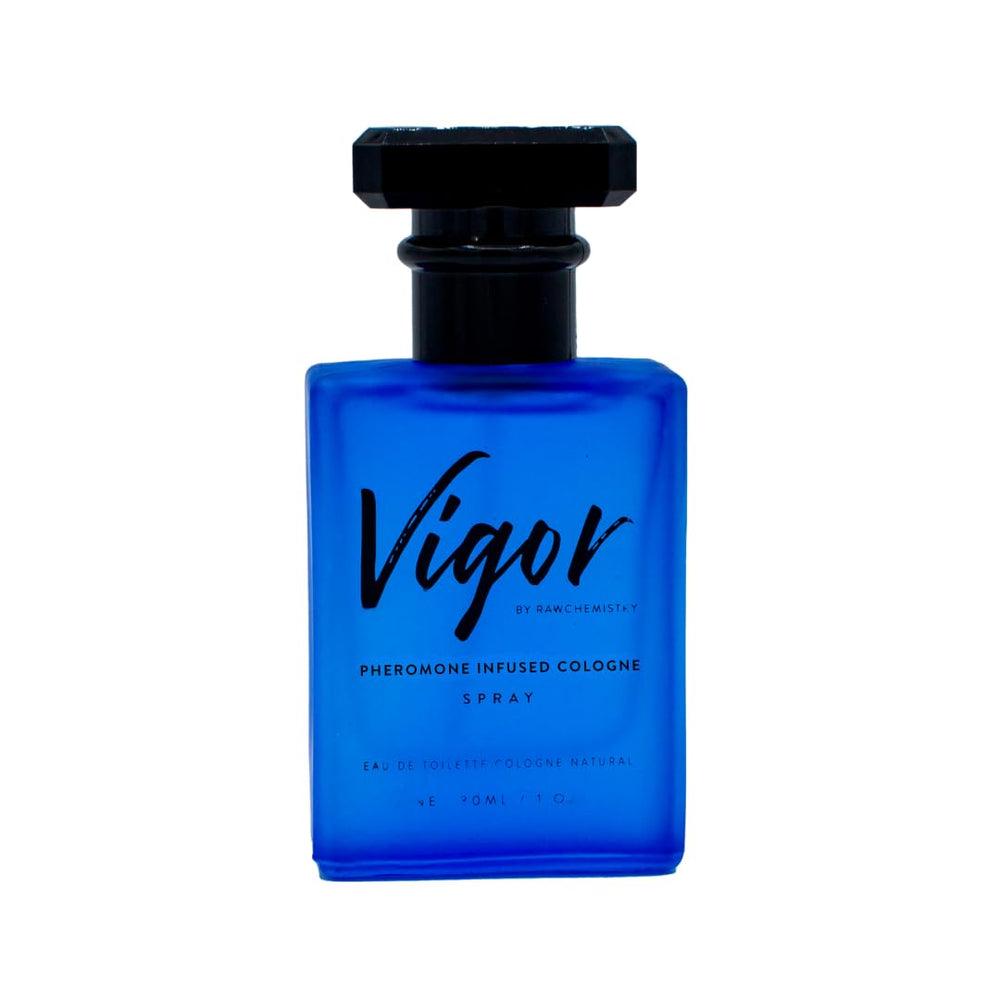 RawChemistry Vigor: envase de lujo, presentación premium para regalos.