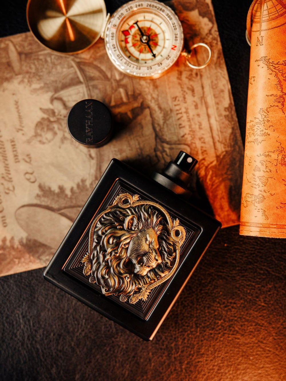 Rayhaan Lion EDP caja atractiva, perfecto para regalo.