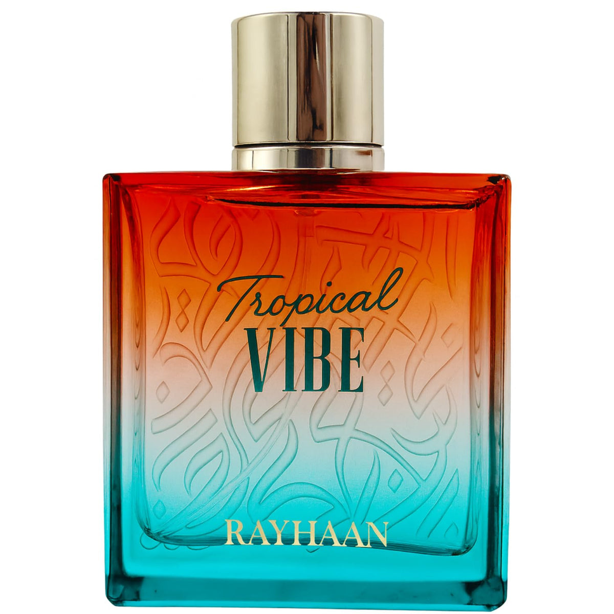 Rayhaan Tropical Vibe apertura jugosa de mango y piña para un aroma fresco y tropical.