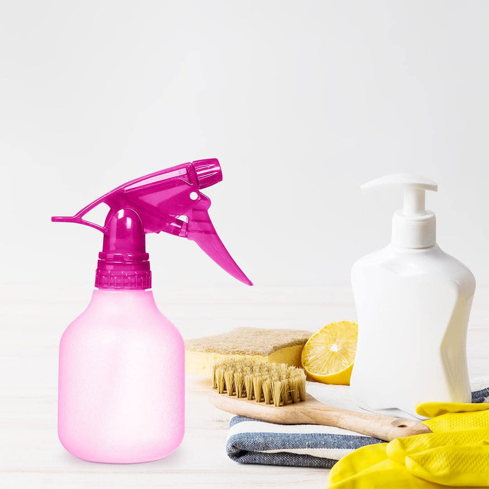 Rayson botella rosa ideal para mezclar aceites, agua y cosméticos caseros.