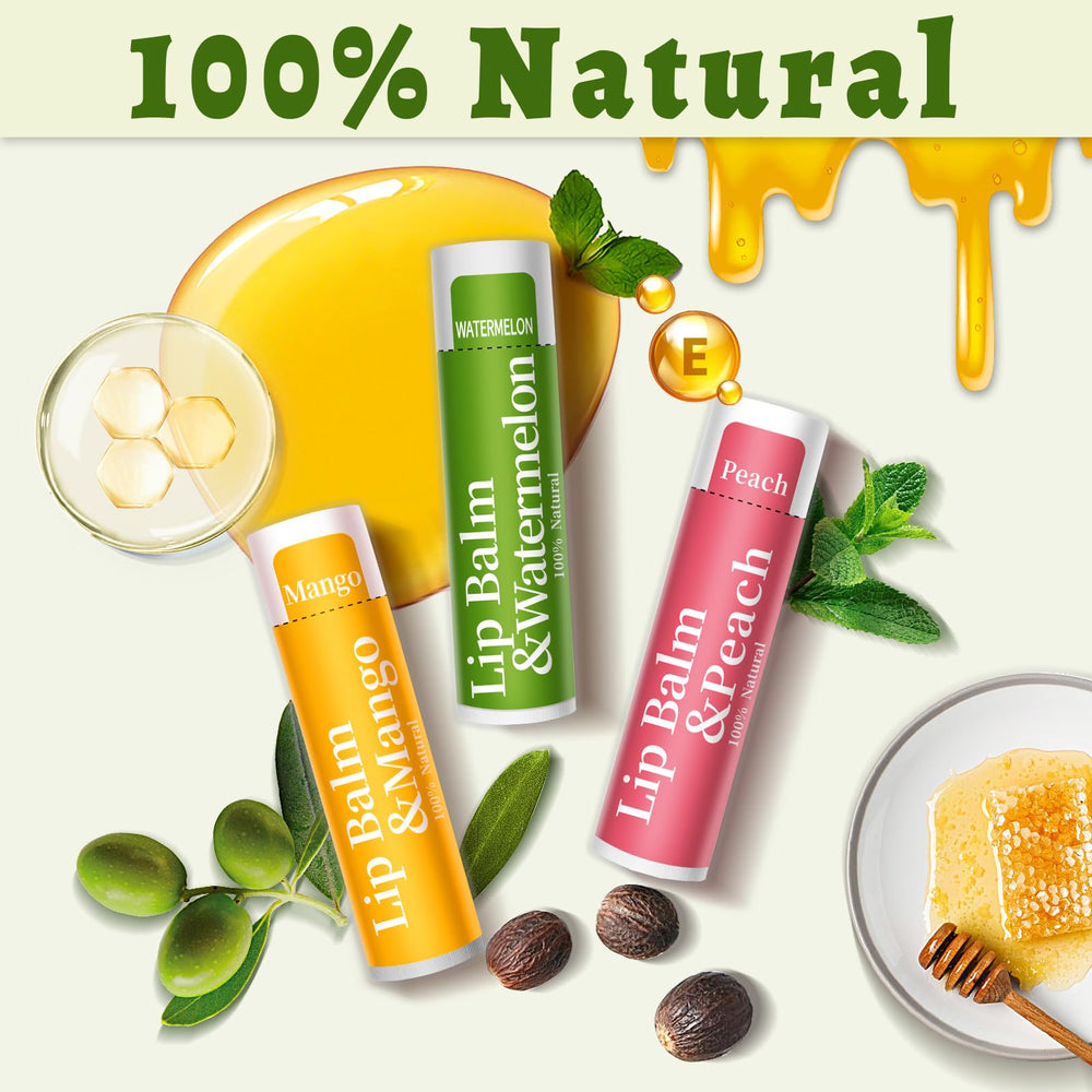 Bálsamo labial RBUGR textura cremosa para reparar labios secos.